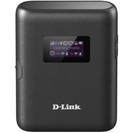 D-Link Router Portatil 4G Dual Band - Velocidad hasta 300 Mbps - Pantalla LCD - Autonomia hasta 14h