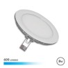 Elbat Downlight Empotrable para Techo LED 9W 600lm - Forma Circular Ultraplano 150mm - 6500K Luz Fria