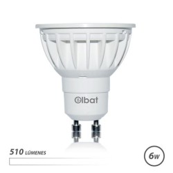 Elbat Bombilla LED GU10 6W 510lm - 4000K Luz Blanca