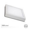 Elbat Downlight Cuadrado Sobre Pared LED 24W Luz - Color Blanco