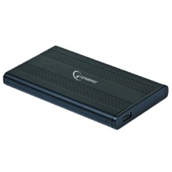 Gembird Carcasa Externa HD 2.5" SATA-USB 2.0 Aluminio - Color Negro