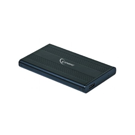 Gembird Carcasa Externa HD 2.5" SATA-USB 2.0 Aluminio - Color Negro