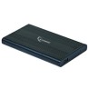 Gembird Carcasa Externa HD 2.5" SATA-USB 2.0 Aluminio - Color Negro