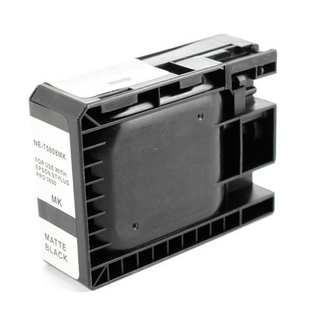 Epson T5808 Negro Mate Cartucho de Tinta Pigmentada Generico - Reemplaza C13T580800