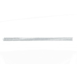 GBC Caja de 100 Espirales de Encuadernacion Metalicos 5:1 de 20mm - Color Negro