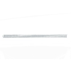 GBC Caja de 100 Espirales de Encuadernacion Metalicos 5:1 de 22mm - Color Negro