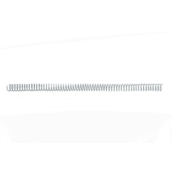 GBC Caja de 30 Espirales de Encuadernacion Metalicos 5:1 de 40mm - Color Negro