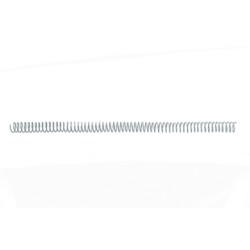 GBC Caja de 100 Espirales de Encuadernacion Metalicos 5:1 de 12mm - Color Negro