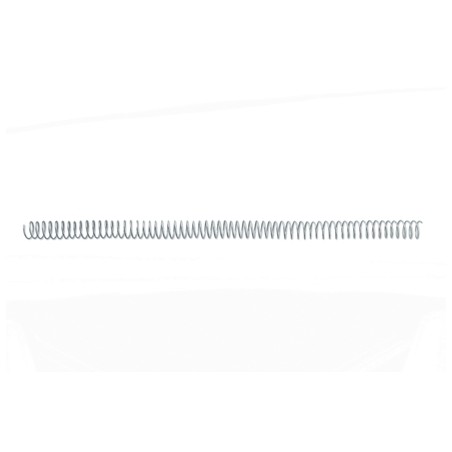 GBC Caja de 100 Espirales de Encuadernacion Metalicos 5:1 de 24mm - Color Blanco