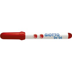 Giotto Bebe Pack de 12 Super Rotuladores - Punta Gruesa  5mm - Dermatologicamente Testados - Tinta Lavable de Manos y Tejidos - 