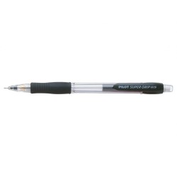 Pilot Portaminas SuperGrip H185 - Trazo 0.5mm - Mina HB - Cuerpo Negro