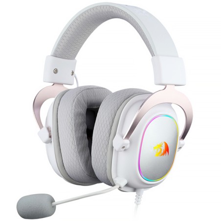 Redragon H510 Zeus X Auriculares Gaming con Microfono Flexible - Sonido 7.1 - Iluminacion RGB - Diadema Ajustable - Almohadillas