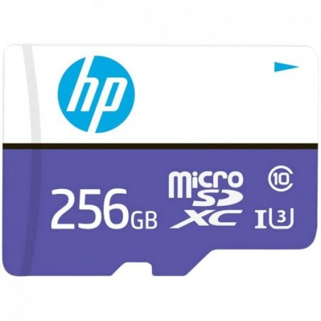 HP Tarjeta Micro SDXC 256GB UHS-I U3 Clase 10 + Adaptador SD