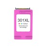 HP 301XL Color Cartucho de Tinta Remanufacturado - Muestra Nivel de Tinta - Reemplaza CH564EE/CH562EE