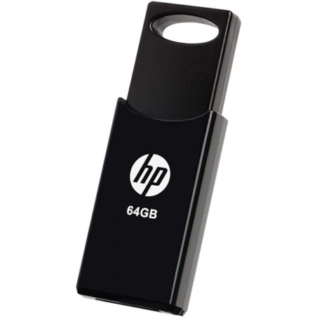 HP v212w Memoria USB 2.0 64GB - Color Negro (Pendrive)