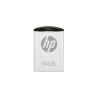 HP v222w Memoria USB 2.0 64GB - Diseño Metalico - Color Acero (Pendrive)
