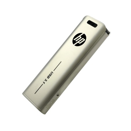 HP x796w Memoria USB 3.1 128GB - Diseño Metalico - Color Plata (Pendrive)