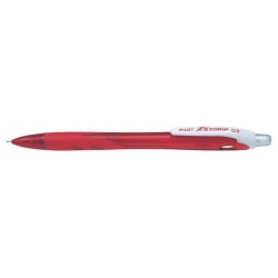 Pilot Portaminas Rexgrip Begreen - Trazo 0.5mm - Mina HB - 71,9% Plastico Reciclado - Cuerpo Rojo