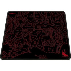 Konix Drakkar Medalland Alfombrilla Gaming - Bordes Reforzados - Antideslizante - Tamaño 320x270x3mm