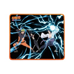 Konix Naruto Vs Sasuke Alfombrilla Gaming L - Bordes Reforzados - Antideslizante - Tamaño 400x300mm