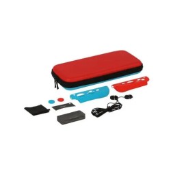 Konix Gamer Switch Pack Auriculares Intrauditivos + Funda de Transporte + Protector Pantalla + Estuche para 4 Juegos + 2 Protecc