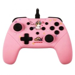 Konix Unik Be Funky Mando/Gamepad USB - Compatible con Nintendo Switch y PC - 13 Botones - Cable de 3m