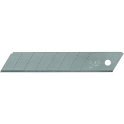 Olfa Pack de 10 Cuchillas de Respuesto para Cutters Olfa - 8 Segmentos - Ancho 18mm