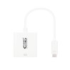 Nanocable Conversor USB-C A HDMI 4K - 15 CM - Color Blanco