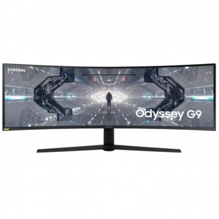 Samsung Odyssey G9 Monitor Curvo 49" QLED Dual QHD 240Hz  FreeSync Premium Pro - Respuesta 1ms - 32:9 - USB, Thunderbolt, HDMI, 