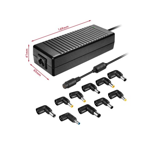 Leotec Cargador Universal Automatico para Portatil 120W - 10 Conectores Diferentes