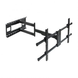 Tooq Soporte de Pared con Brazo Articulado para TV de 43"-80" - Gran Angular - Giratorio e Inclinable - Peso Max 50Kg - VESA 800