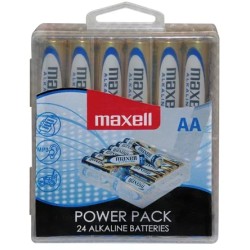 Maxell Pack de 24 Pilas Alcalinas LR06 AA 1.5V
