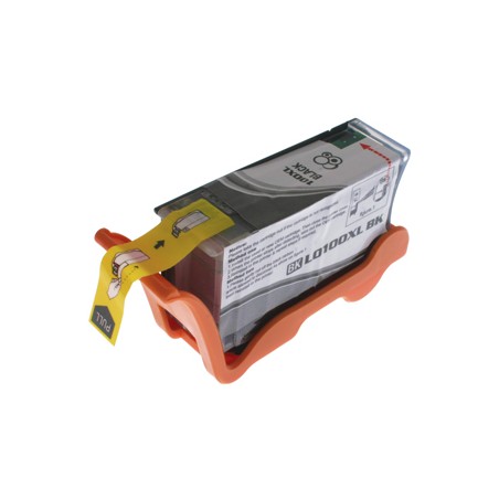 Lexmark 100XL Negro Cartucho de Tinta Pigmentada Generico - Reemplaza 14N1068E/14N1092E/14N0820E/14N0918E/14N0848E