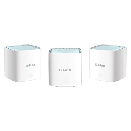 D-Link Eagle Pro AI Sistema WiFi Mesh WiFi 6 AX1500 Dual Band - 3 Unidades - MU-MIMO, OFDMA y BSS