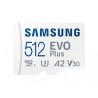 Samsung EVO Plus Tarjeta Micro SDXC 512GB UHS-I U3 Clase 10 con Adaptador