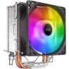 Mars Gaming Ventilador CPU 90mm con Disipador - Iluminacion RGB - Hasta 130W - Velocidad Max. 2200rpm - 2 Heatpipes