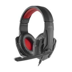 Mars Gaming MH020 Auriculares Gaming con Microfono Plegable - Diadema Ajustable - Almohadillas Acolchadas - Control en Cable - C
