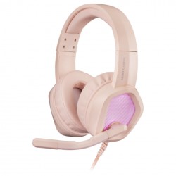 Mars Gaming MH320 Auriculares Gaming con Microfono Plegable - Iluminacion RGB - Diadema Ajustable - Almohadillas Acolchadas - Co