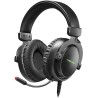 Mars Gaming MH4X Auriculares Gaming con Microfono Flexible USB - Sonido 7.1 - Iluminacion RGB - Diadema Ajustable - Almohadillas