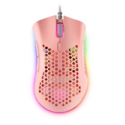 Mars Gaming MMEX Raton Gaming USB 32000dpi - Carcasa de Panel Perforado - 7 Botones Programables - Iluminacion RGB Chroma - Uso 