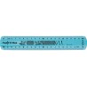 Maped Twist´n Flex Regla de 20 cm. Flexible - Irrompible - Doble Graduacion - Blister de 1 uds. - Colores Surtidos: Azul, Rosa y