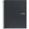 Miquel Rius Notebook4 Cuaderno de Espiral Formato A5 - 160 Hojas Lisas Microperforadas con 2 Taladros - Cubiertas de Carton Extr
