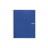 Miquel Rius Notebook6 Cuaderno de Espiral Formato A5 - 150 Hojas de 70gr Microperforadas con 2 Taladros - Cubiertas de Polipropi