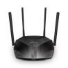 Mercusys Router Inalambrico WiFi 6 Doble Banda - 4 Puertos 10/100Mbps - 4 Antenas 5dBi - OFDMA, MU-MIMO