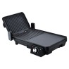 Muvip Sandwichera + Plancha Asar 2000W - Apertura hasta 180º - Placas Grill + Lisa -  Selector de Temperatura - Placa Superior B