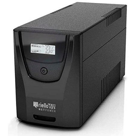 Riello Net Power SAI 1000 VA/600W - Tecnologia Line Interactive - USB, 4x IEC 320