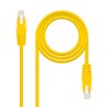 Nanocable Cable de Red Latiguillo RJ45 Cat.6 UTP AWG24 1m - Color Amarillo