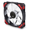 Nox Hummer H-Fan Ventilador LED Rojo 120mm - 1000/1600 rpm - Silencioso