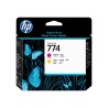 HP 774 Cabezal de Impresion Original - Magenta, Amarillo - P2V99A