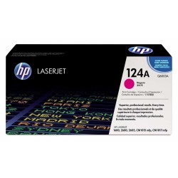 HP Q6003A Magenta Cartucho de Toner Original - 124A